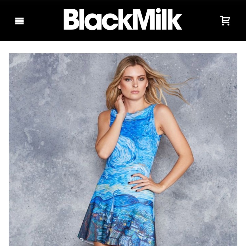 Blackmilk Starry Night Play Dress
